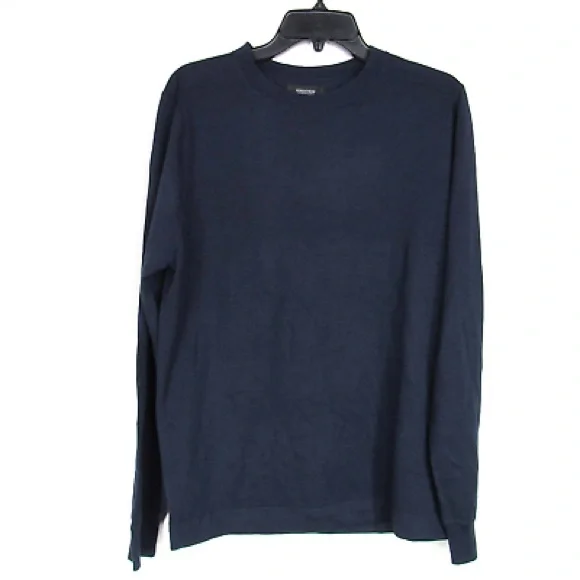 washable 100%merino sweater, dark navy. new.